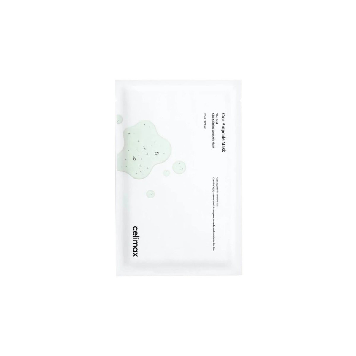 Celimax The Real Cica Calming Ampoule Mask 1pc | Glowii Beauty
