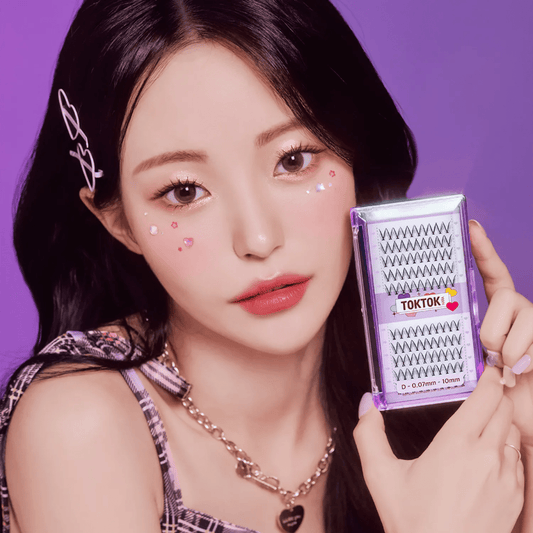 Coringco Toktokhara Check Eyelash [100pcs] | Glowii Beauty