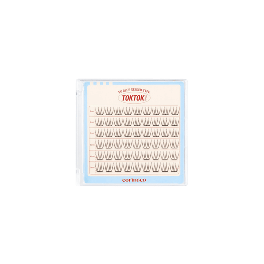 Coringco Toktokhara No Glue Eyelash [54pcs] | Glowii Beauty