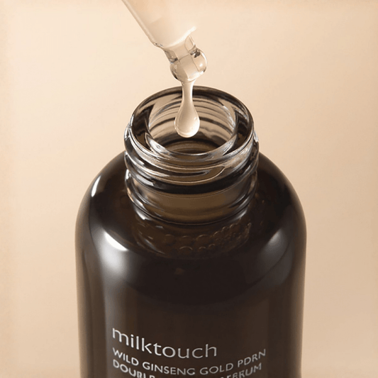 Milk Touch Wild Ginseng Gold PDRN Double Boosting Serum [30ml] | Glowii Beauty