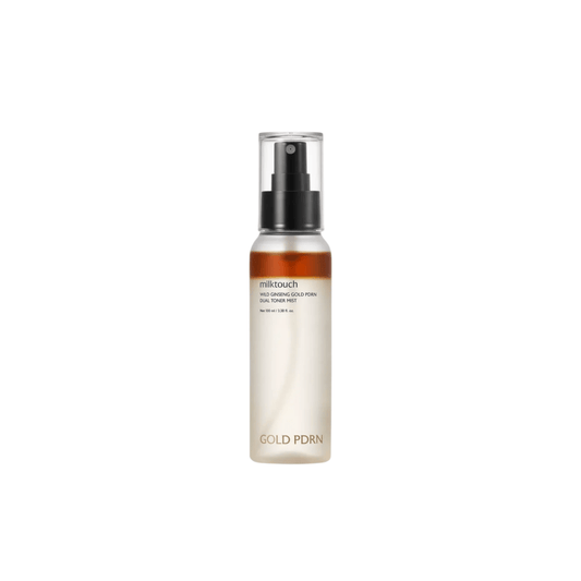 Milk Touch Wild Ginseng Gold PDRN Dual Toner Mist [100ml] | Glowii Beauty