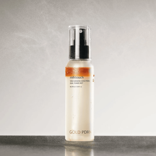 Milk Touch Wild Ginseng Gold PDRN Dual Toner Mist [100ml] | Glowii Beauty