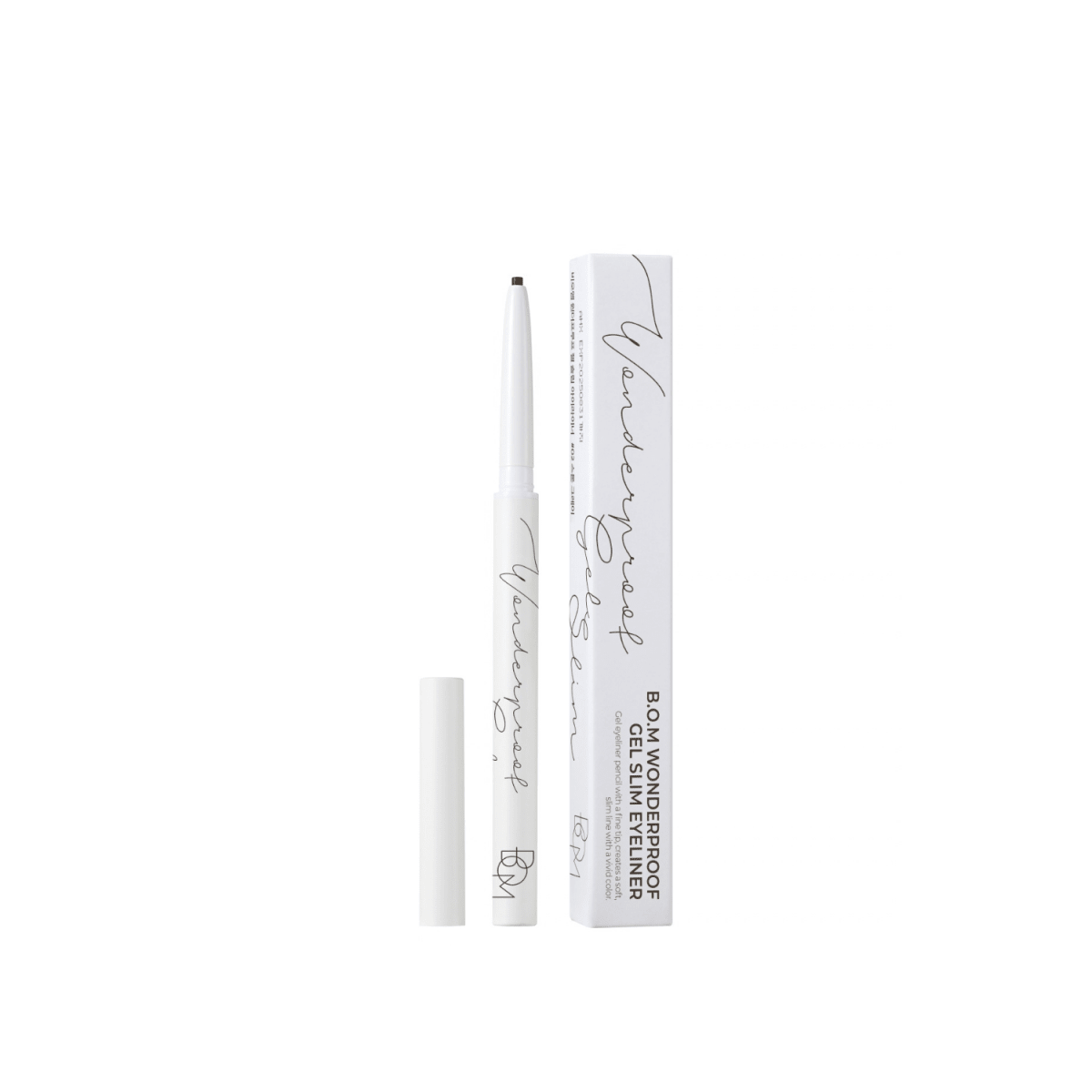 B.O.M Wonderproof Gel Slim Eyeliner | Glowii Beauty