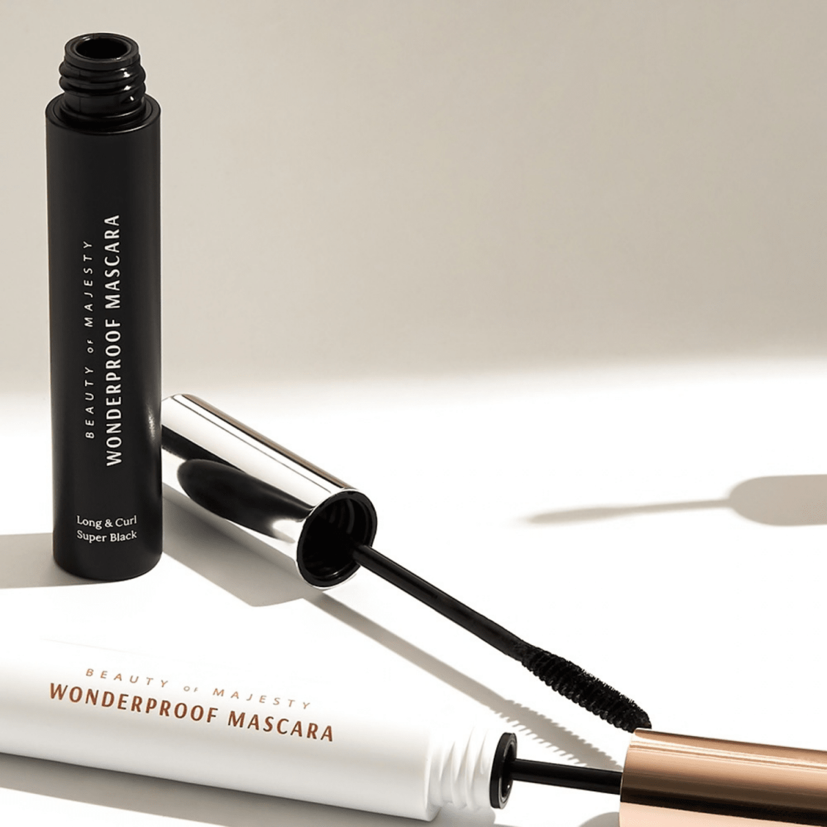 B.O.M Wonderproof Mascara Long & Curl | Glowii Beauty