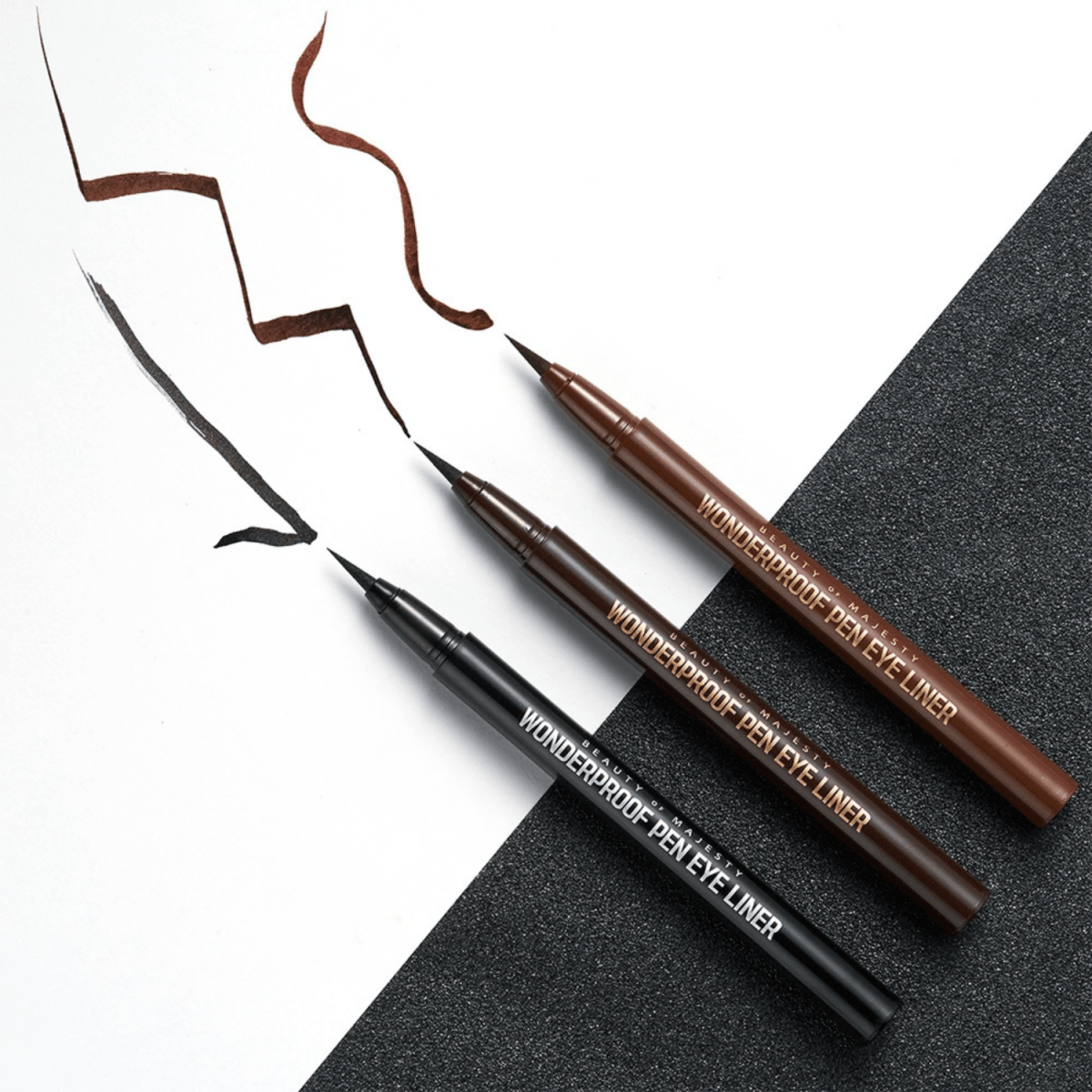 B.O.M Wonderproof Pen Eyeliner | Glowii Beauty