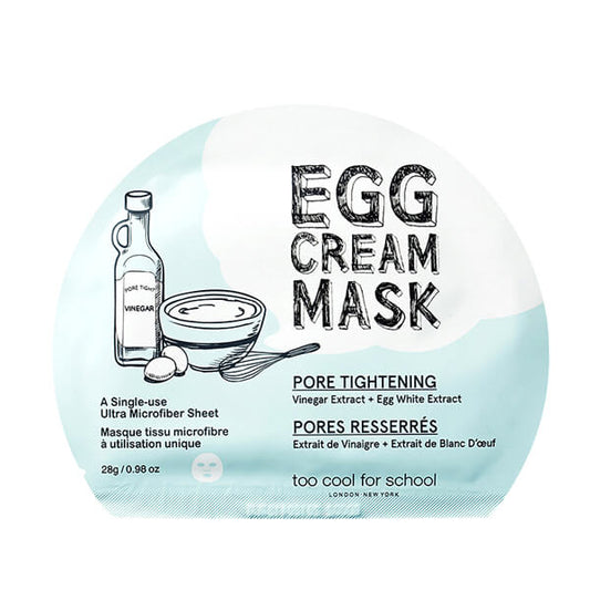 Too Cool For School Egg Cream Mask Pore Tightening