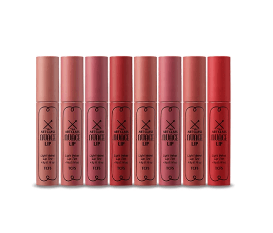 Artclass Nuage Lips 8 shades against white background